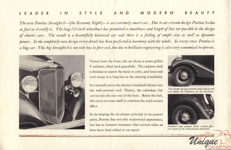 1933 Pontiac Brochure Page 13